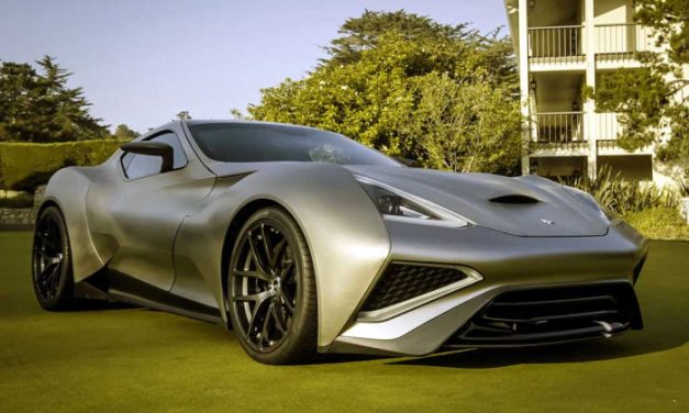 Icona Vulcano Titanium: Supercar Pertama Dari Bahan Titanium