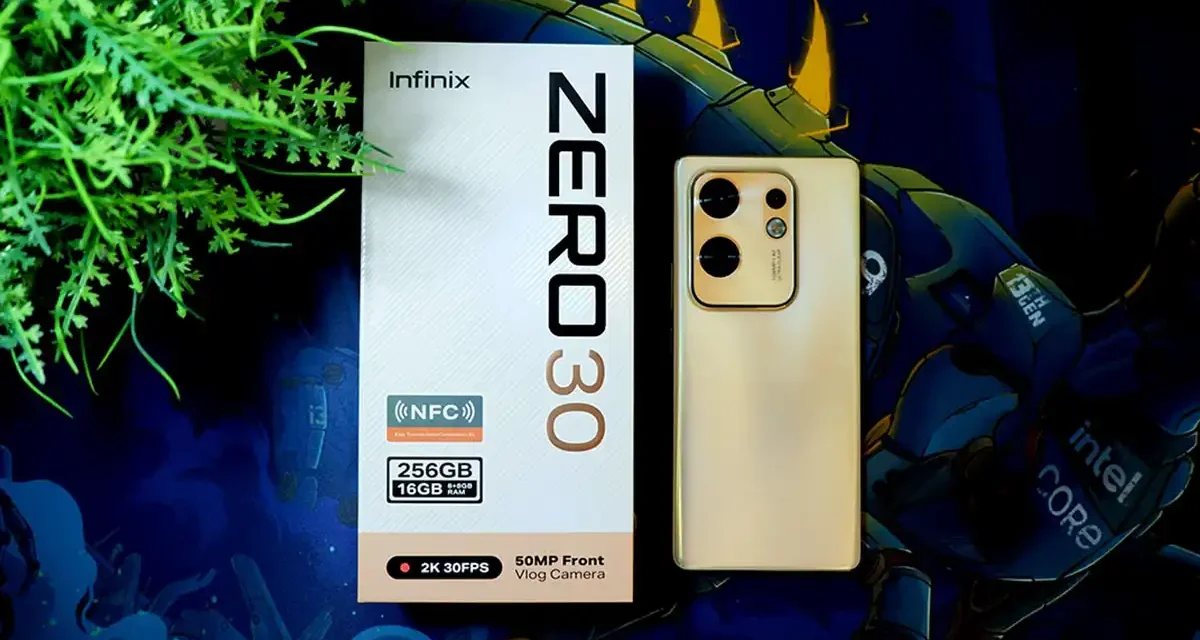 Infinix Zero 30 4G, Smartphone Stylish Dengan Kamera Premium