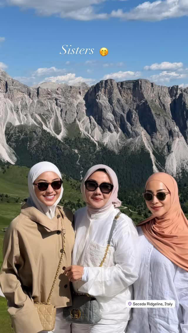 Family Goals! Liburan Keluarga Nikita Willy Di Dolomites Italia
