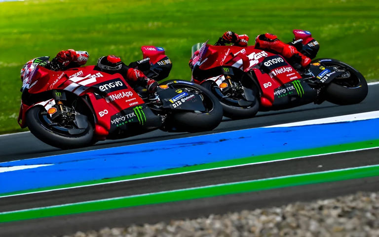 Marquez & Bagnaia Tak Jamin Ducati Menang Di MotoGP Inggris