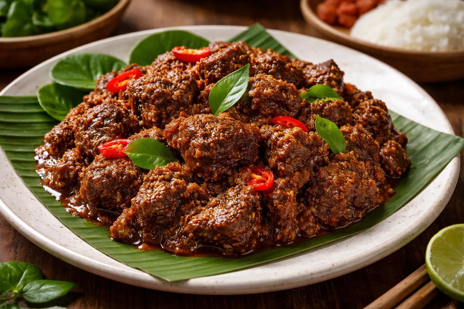 Rendang Daging Khas Minang, Dari Tradisi Rantau Hingga Dunia