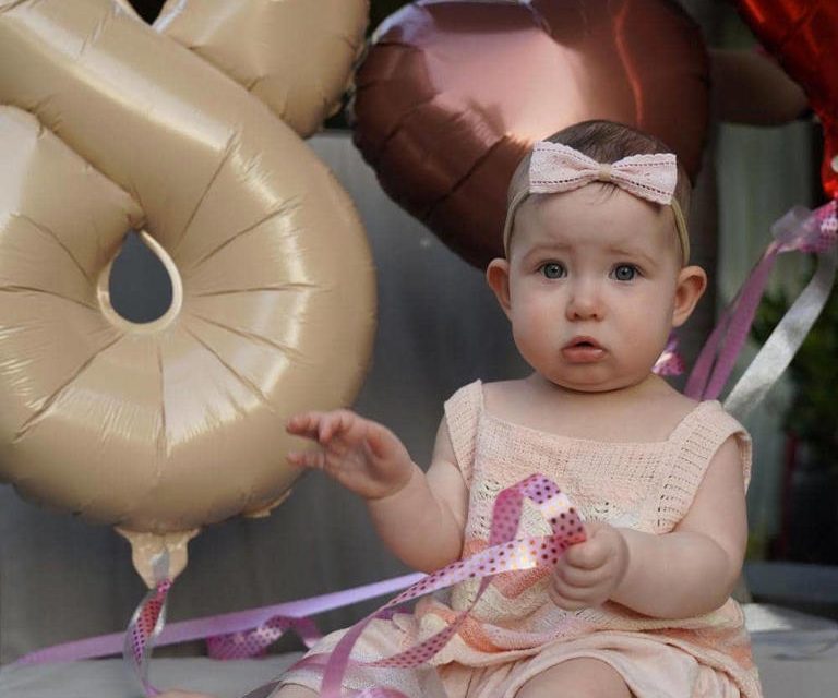 Kaia Genap 8 Bulan, Momen Perayaannya Bikin Gemas