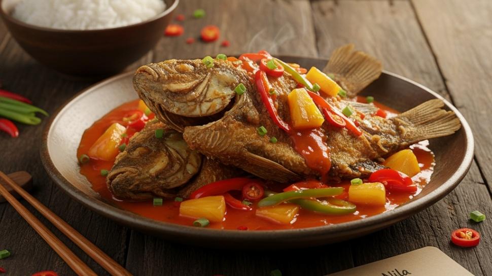 Menu Keluarga! Ikan Nila Asam Manis Yang Mudah Di Buat
